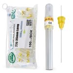Dental Anesthesia Needle VASTMED 30G X SHORT Siliconized Hub-0