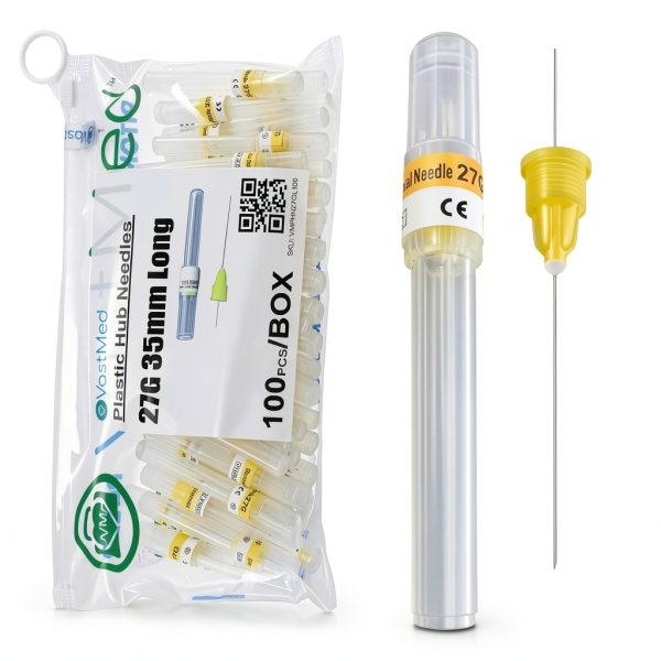 Dental Anesthesia Needle VASTMED 30G X SHORT Siliconized Hub-0