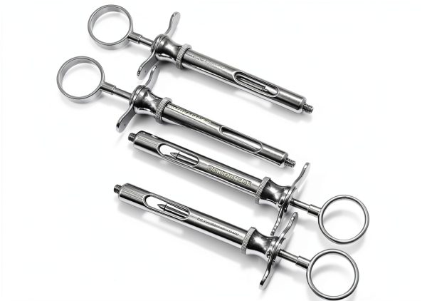 CYNAMED 4‑Piece Dental Surgical Aspirating Syringe Set 1.8ml German-2