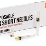 PRG 27G Short Dental Needle 0.4mm x 21mm Yellow Disposable Box of 100-0