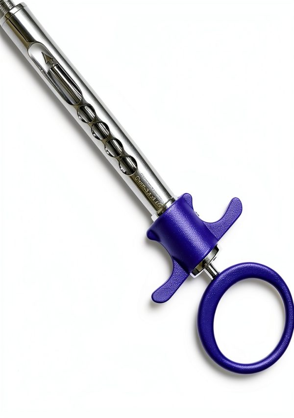 Purple One Ring Dental Aspirating Syringe 1.8mL Steel Cynamed-2
