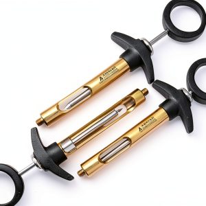 Dental Syringe ARTMAN INSTRUMENTS 1.8ml Aspirating 3 Pack Black Golden-0