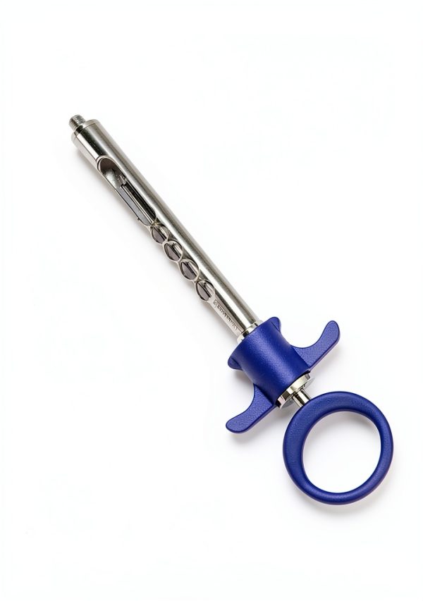 Purple One Ring Dental Aspirating Syringe 1.8mL Steel Cynamed-1