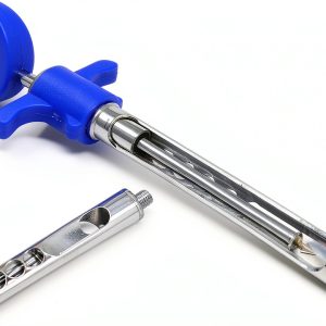 4 Holes Auto Passive Dental Anesthetic Syringe 1.8ml Self Aspirating Cartridge Injection Blue Color-0